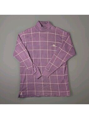 Men's Vintage Slazenger Golf Turtleneck Maroon Large Carmel Mountain Ranch